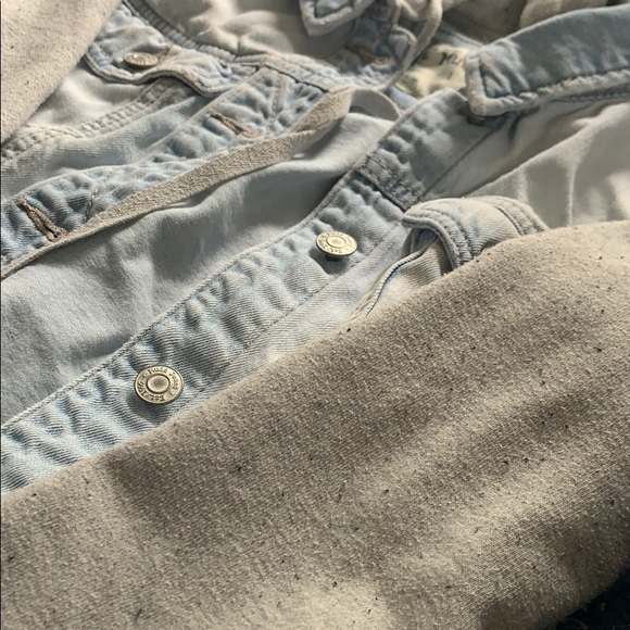 Jean jacket sweater - Picture 2 of 2